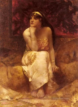 Reina Herodíada Jean Joseph Benjamin Constant Orientalista Pinturas al óleo